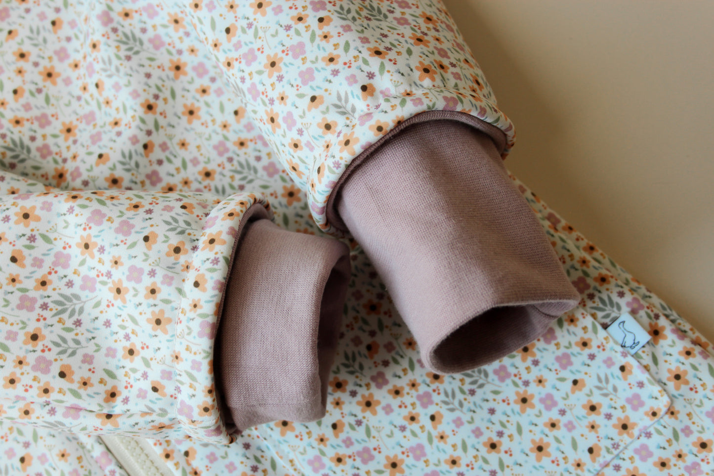 Meterware Softshell Blumen